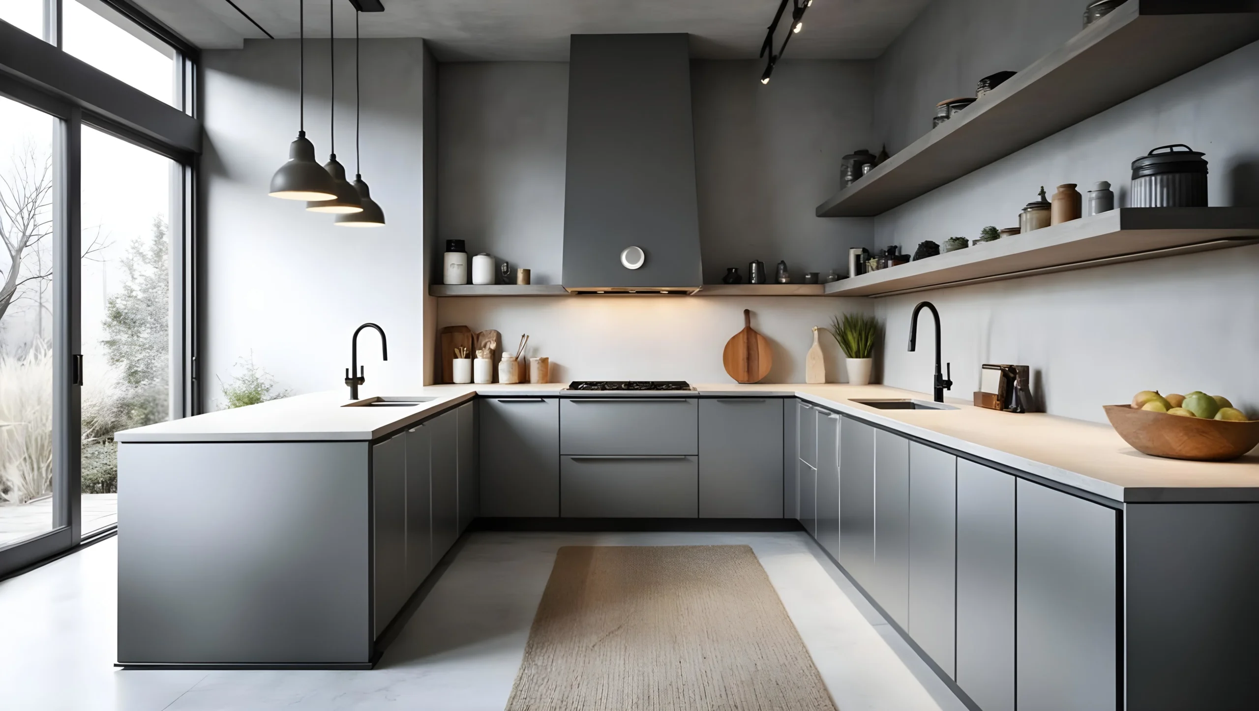 u-shaped-kitchen-designs