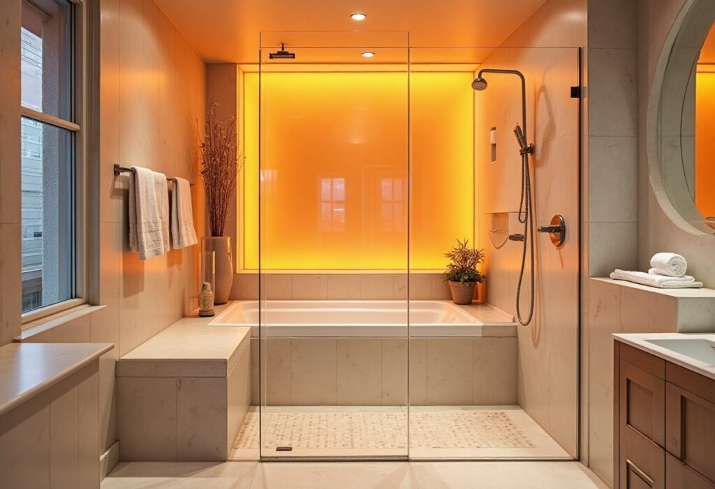 bathroom makeover before and after