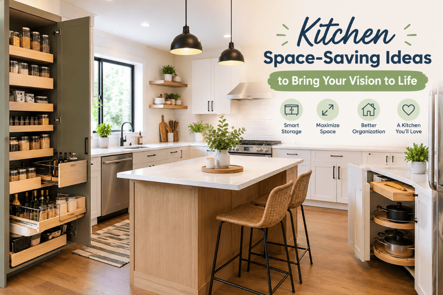 Kitchen Space-Saving Ideas to Bring Your Vision to Life