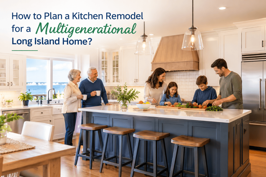 How to Plan a Kitchen Remodel for a Multigenerational Long Island Home?