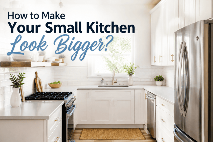 How to Make Your Small Kitchen Look Bigger?